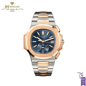 Patek Phillippe Nautilus Chronograph Date Two-Tone ref- 5980/1AR-001-0