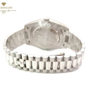 Rolex Day-Date Platinum Arabic Numerals { DISCONTINUED } - ref 228206-12082