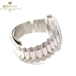 Rolex Day-Date Platinum Arabic Numerals { DISCONTINUED } - ref 228206-12083