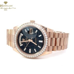 Rolex Day-Date Everose Gold & Diamond - ref 228345RBR-12275