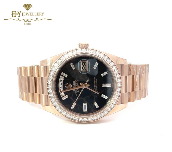 Rolex Day-Date Everose Gold & Diamond - ref 228345RBR-12270
