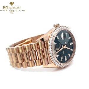 Rolex Day-Date Everose Gold & Diamond - ref 228345RBR-12271