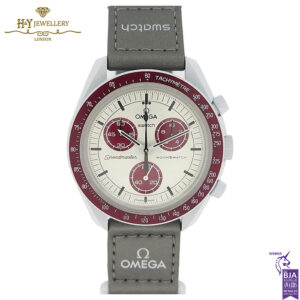 Swatch x Omega Bioceramic Moonswatch Mission to Pluto- ref SO33M101-0