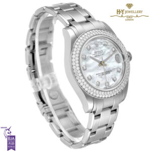 Rolex DateJust Pearl Master Dial White Gold {DISCONTINUED} - ref 81339-15800