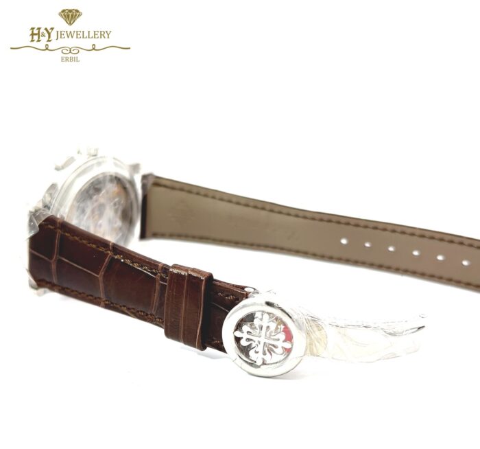 Patek Philippe Perpetual Calendar Chronograph Platinum {DISCONTINUED} - ref 5270P-001 -12436