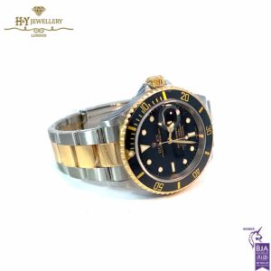 Rolex Submariner Date Yellow Gold & Steel {DISCONTINUED} - ref 16613-15814