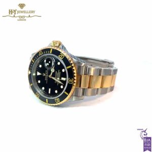 Rolex Submariner Date Yellow Gold & Steel {DISCONTINUED} - ref 16613-15815