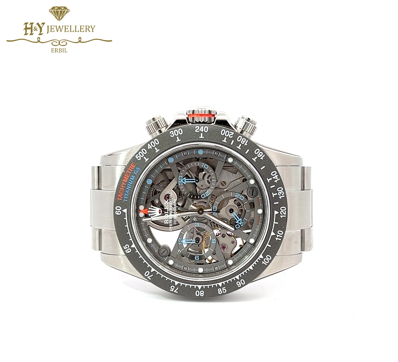 Rolex Daytona Mika Hakkinen Challenge Artisans De Geneve Titanium - ref 116520-ADG- "HAKKINEN"-12650