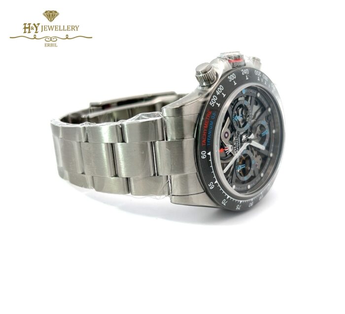 Rolex Daytona Mika Hakkinen Challenge Artisans De Geneve Titanium - ref 116520-ADG- "HAKKINEN"-11262