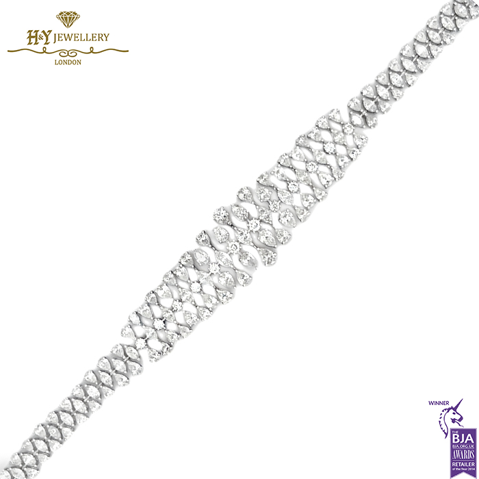 White Gold Mixed Cut Natural Diamonds Set - 79.15ct-16560