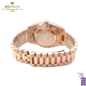 Rolex Day-Date Everose Gold Olive Green Dial - ref 228235-15833