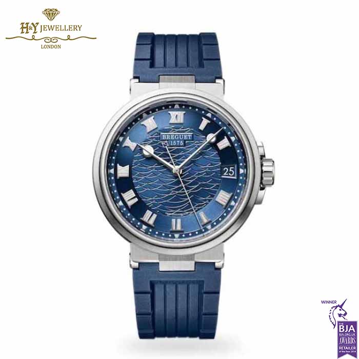 Breguet Marine Automatic White Gold - ref 5517BB/Y2/5ZU-0
