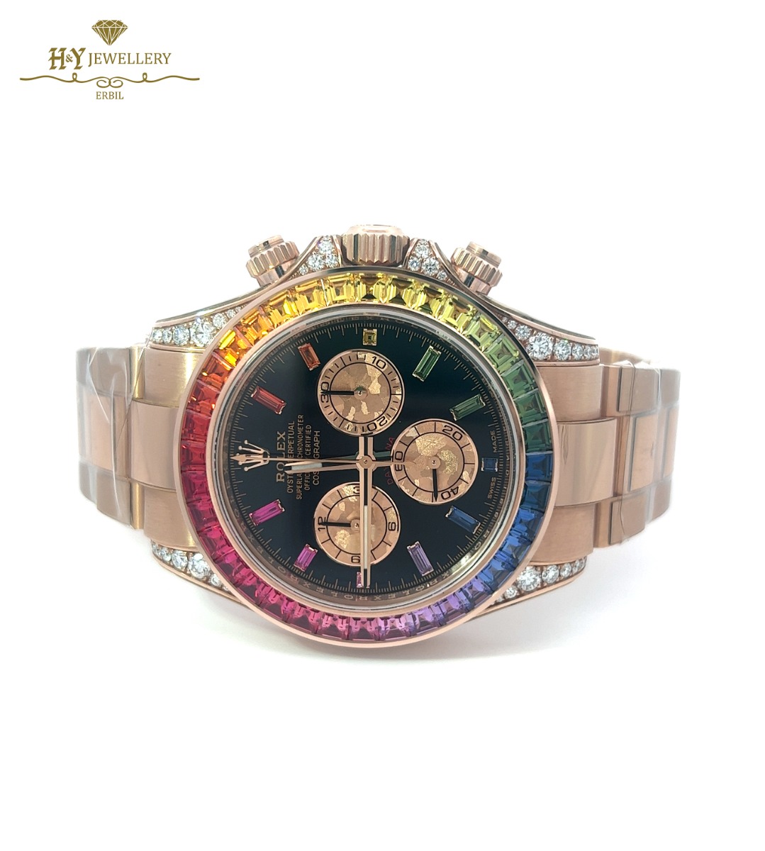 Rolex Daytona Rose Gold Rainbow - ref 116595RBOW-11254