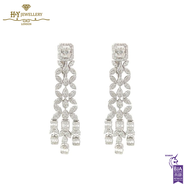 White Gold Diamond Set Mixed Cut - 27.14ct-15621