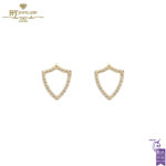 Armour Diamond Earrings Yellow Gold - 0.52ct-0