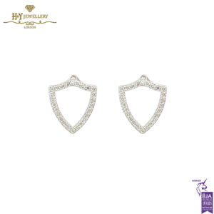 Armour Diamond Earrings White Gold - 0.46ct-0