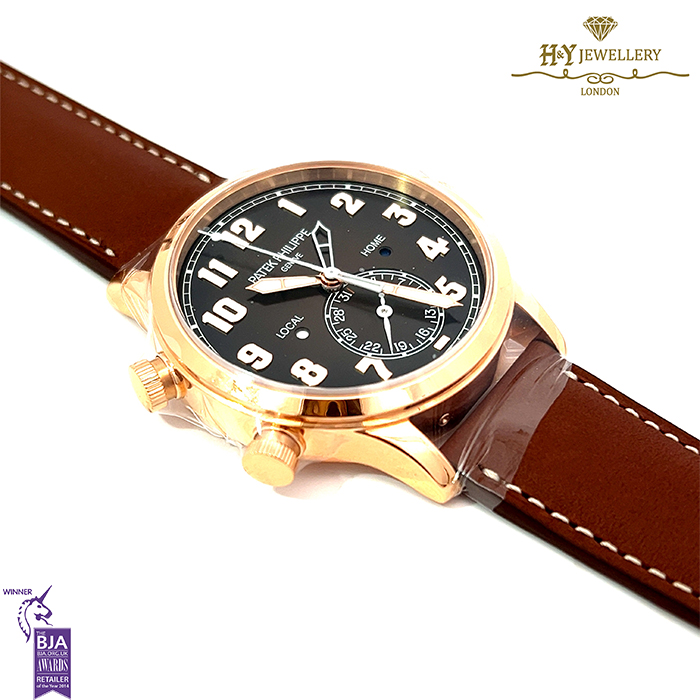 Patek Philippe Complications Calatrava Pilot Rose Gold - ref 5524R-001-16029