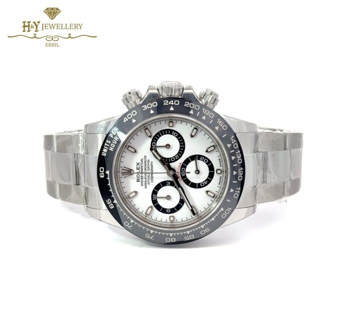Rolex Daytona White Dial Steel & Ceramic - ref 116500LN-12096