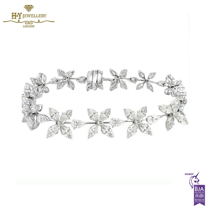 White Gold Mix Cut Diamond Set - 51.25ct-16311