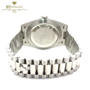 Rolex Day-Date Platinum Arabic Numerals { DISCONTINUED } - ref 228206-12858