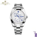 Rolex Oyster PerpetuaL By Mad Paris Stainless Steel - ref 126000-0