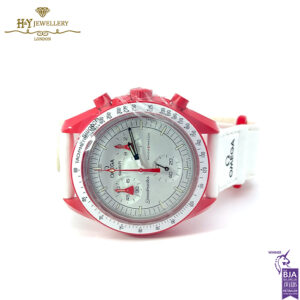 Swatch x Omega Bioceramic Moonswatch Mission to Mars - ref S033R100-15122