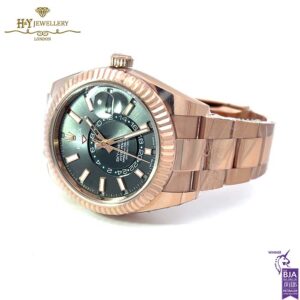 Rolex Sky-Dweller Rhodium Dial Everose Gold - ref 326935-15129