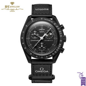 Swatch x Omega Bioceramic Moonswatch Mission to the Moon Phase New Moon - ref SO33B700-0