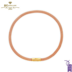 Rose Gold Elastic Gold Bracelet -0