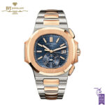 Patek Philippe Nautilus Chronograph Rose Gold And Steel - ref 5980/1AR-001-0