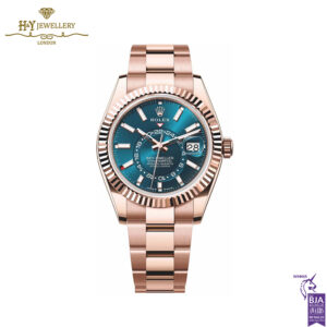 Rolex Sky-Dweller Blue Dial Rose Gold - ref 336935-0