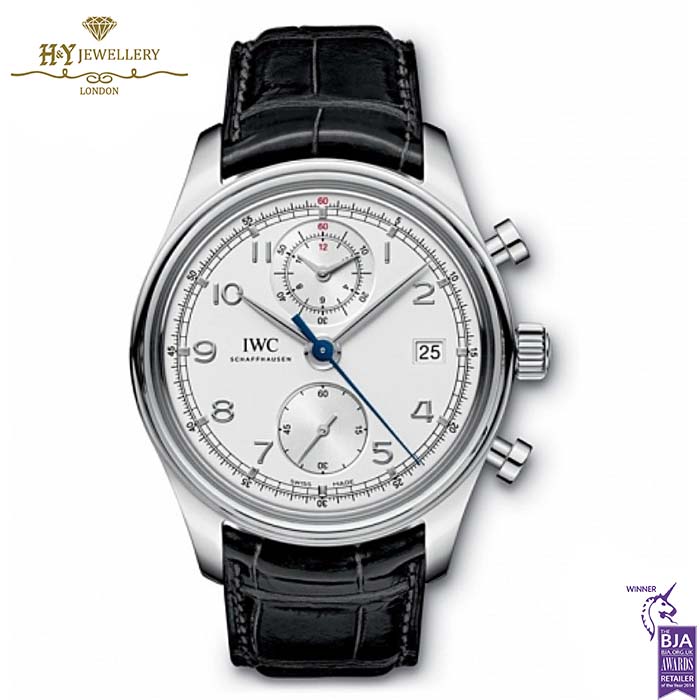 IWC Portugieser Chronograph Steel {DISCONTINUED} - ref IW390403 -0