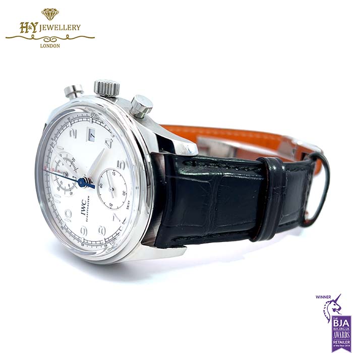 IWC Portugieser Chronograph Steel {DISCONTINUED} - ref IW390403 -15169