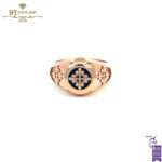 Patek Design Mens Ring Rose Gold - 10.48gr-0