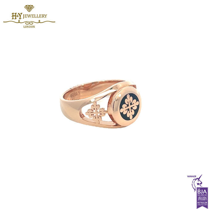 Patek Design Mens Ring Rose Gold - 10.48gr-14682