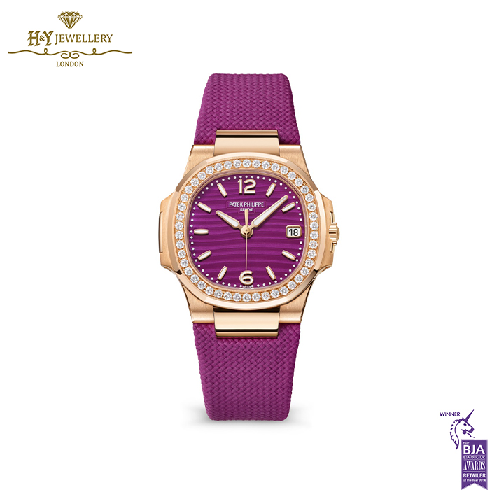 Patek Philippe Nautilus Ladies Rose Gold & Diamond- ref 7010R-013-0