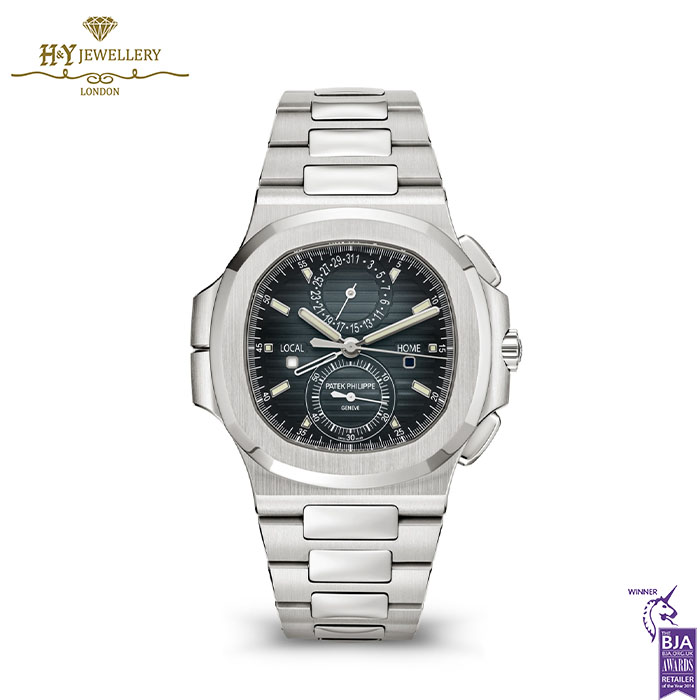 Patek Philippe Nautilus Travel Time Chronograph Stainless Steel - ref 5990/1A-001-0