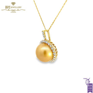 Sea Pearl & Diamond Pendant - 0.70ct-17354