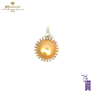 Sea Pearl & Diamond Pendant - 0.70ct-0