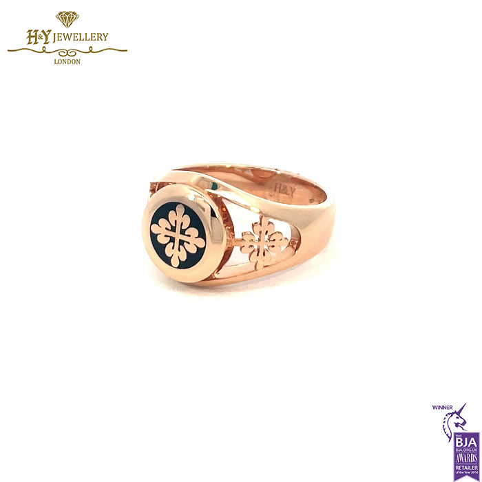 Patek Design Mens Ring Rose Gold - 10.93gr-14770