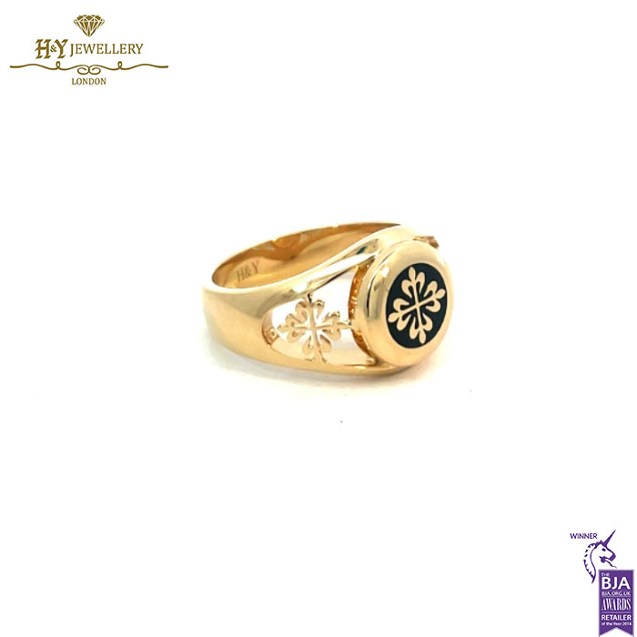Patek Design Mens Ring Yellow Gold - 11.13gr-14787
