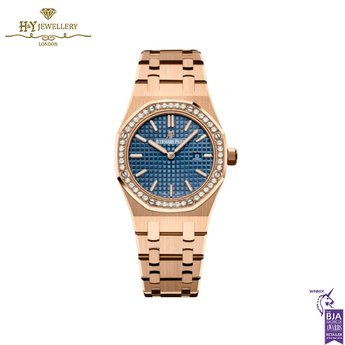 Audemars Piguet Royal Oak Rose Gold with Factory Diamonds - ref 67651OR.ZZ.1261OR.02-0