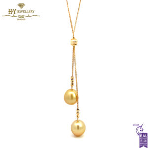 Yellow Gold South Sea Pearl Pendant -16415