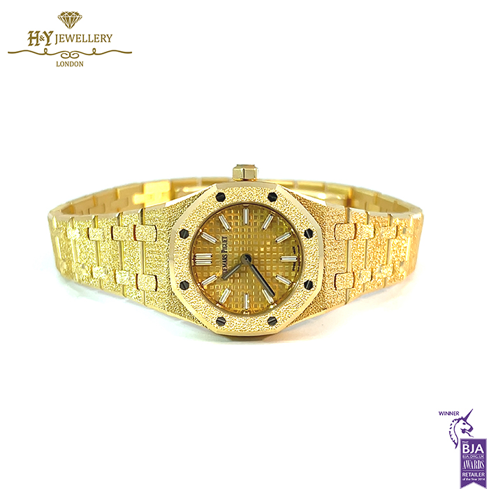 Audemars Piguet Royal Oak Mini Frosted Gold Quartz - ref 67630BA.GG.1312BA.01-B-16369