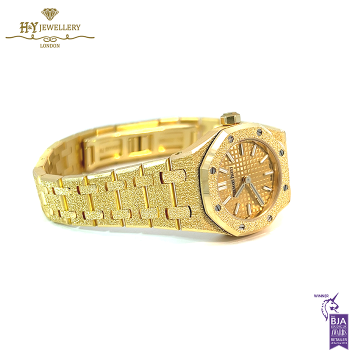 Audemars Piguet Royal Oak Mini Frosted Gold Quartz - ref 67630BA.GG.1312BA.01-B-16371