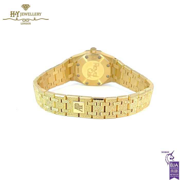 Audemars Piguet Royal Oak Mini Frosted Gold Quartz - ref 67630BA.GG.1312BA.01-B-16373