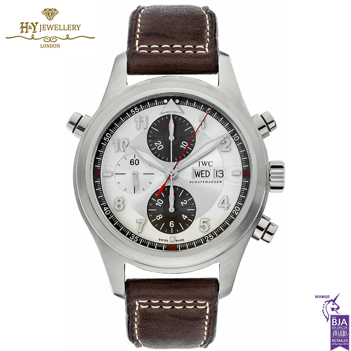 IWC Spitfire Double Chronograph Steel {DISCONTINUED} - ref IW371806-0