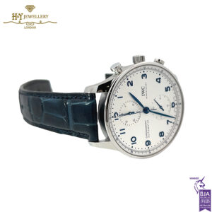 IWC Portuguese Chronograph Steel - ref IW371605-17100