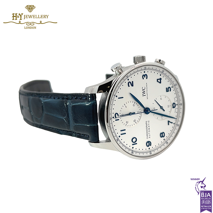 IWC Portuguese Chronograph Steel - ref IW371605-17100