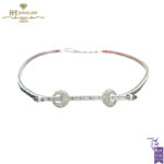 Ananya Chakra Tennis Necklace White Gold, Sapphire, Crystal Quartz & Diamond - 1.86ct-0